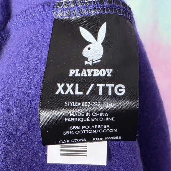 Playboy Purple Playboy Club Jogger Sweatpants Size XXL - Picture 7 of 10